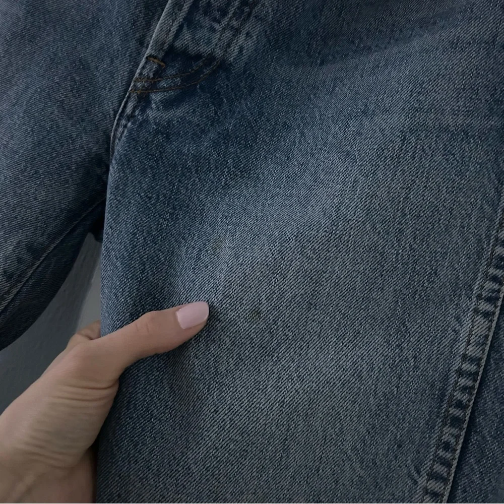 RE/DONE High Rise Blue Denim Mom Jeans 26 - Picture 12 of 12